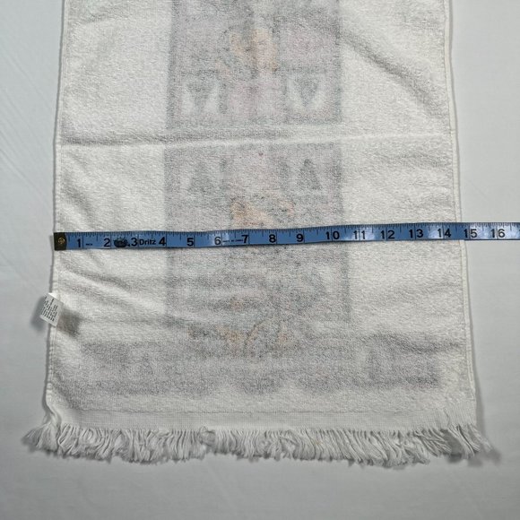 Revere Mills Teddy Bear Christmas Towel 14" x 23" Trees Hearts Craft Towel - Picture 8 of 8